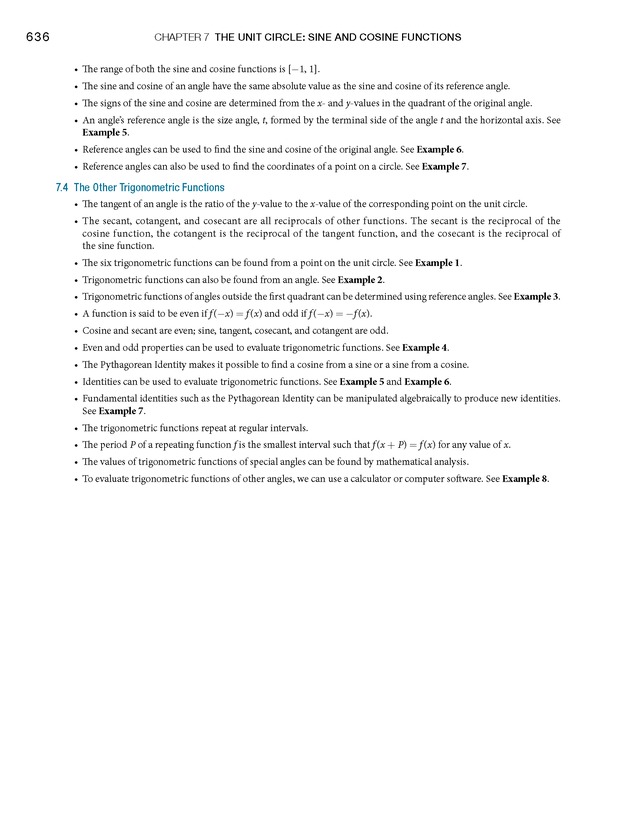 Algebra and Trigonometry - Front Matter 654